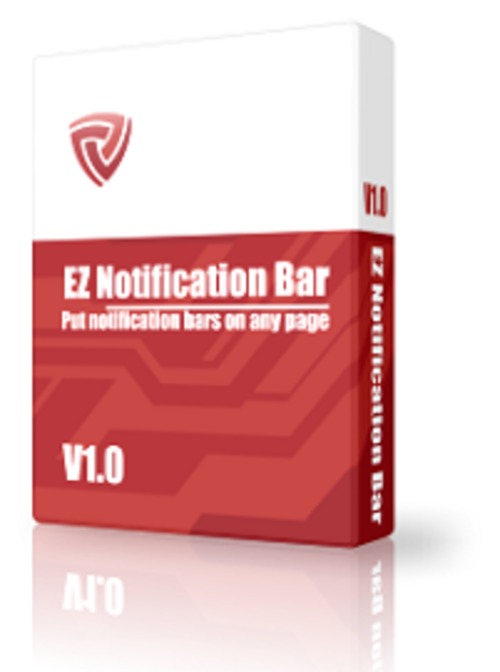 Product picture EZ-Notification Bar Maker With MRR