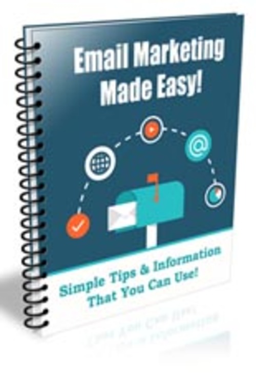 Product picture Email Marketing Made Easy with Plr + salespage